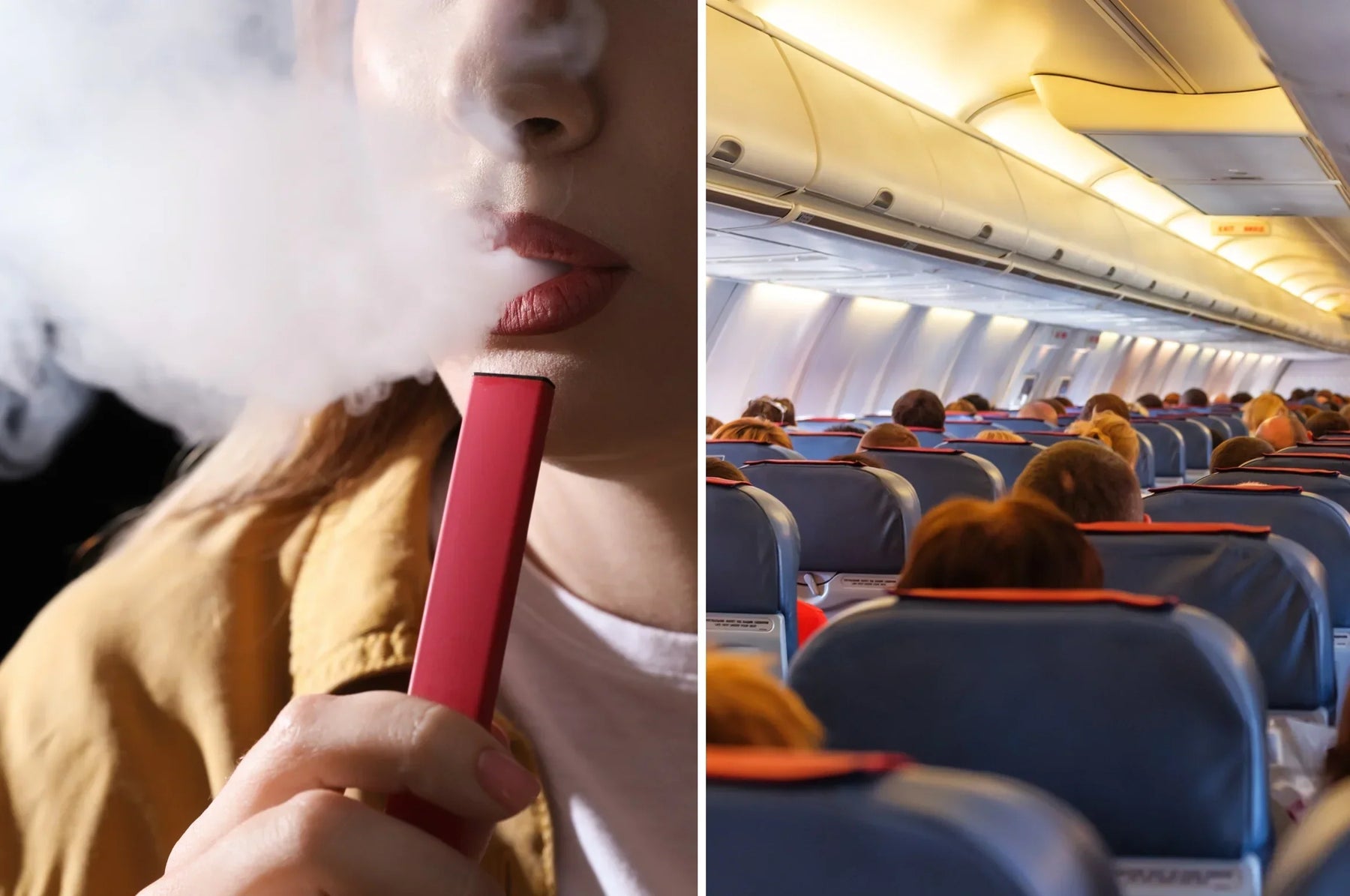 Do planes allow to carry vape?