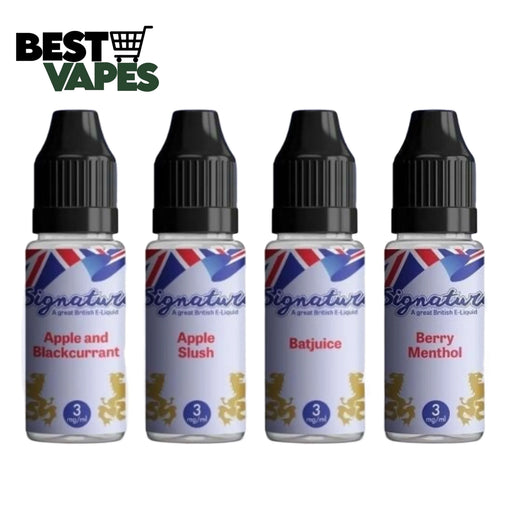 3x Signature 10ml Flavours | Best Price
