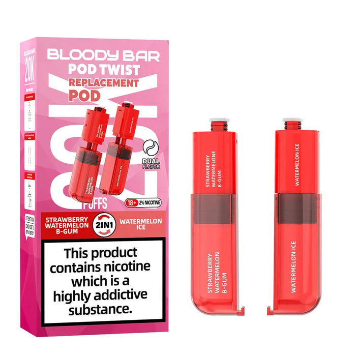 Bloody Bar Ultra Twist 20K Refill Pods