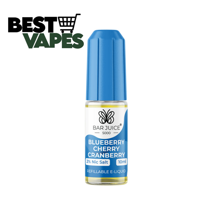 Blueberry Cherry Cranberry Bar Juice 5000 Nic Salt E-Liquid