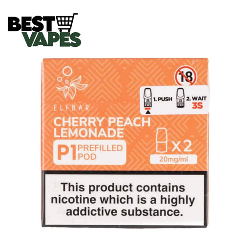 Cherry Peach Lemonade Elf Bar Mate 500