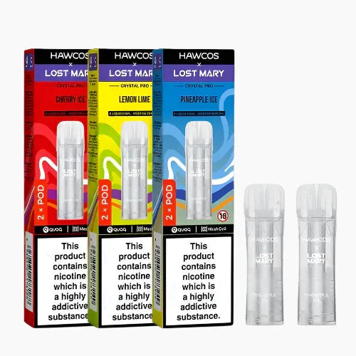 Hawcos X Lost Mary Crystal Pro 600 Replacement Pods