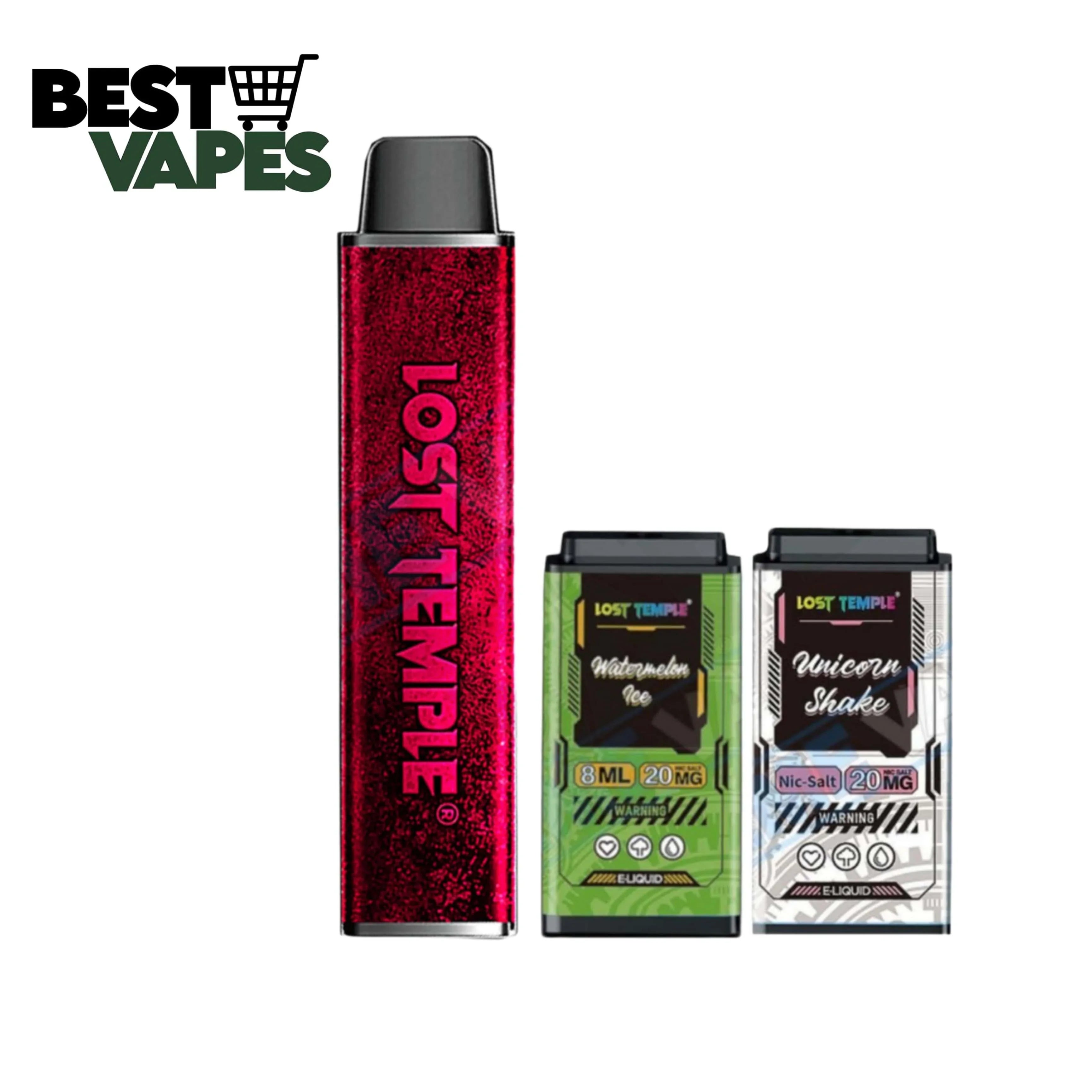 Lost Temple 3500 Puffs Replacement Pods Vape