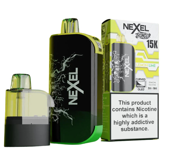 nexel thunder vape kit Nexel Thunder 15k Replacement Pods (Pack of 10) Topvapewholesale– Top Vape  Wholesale