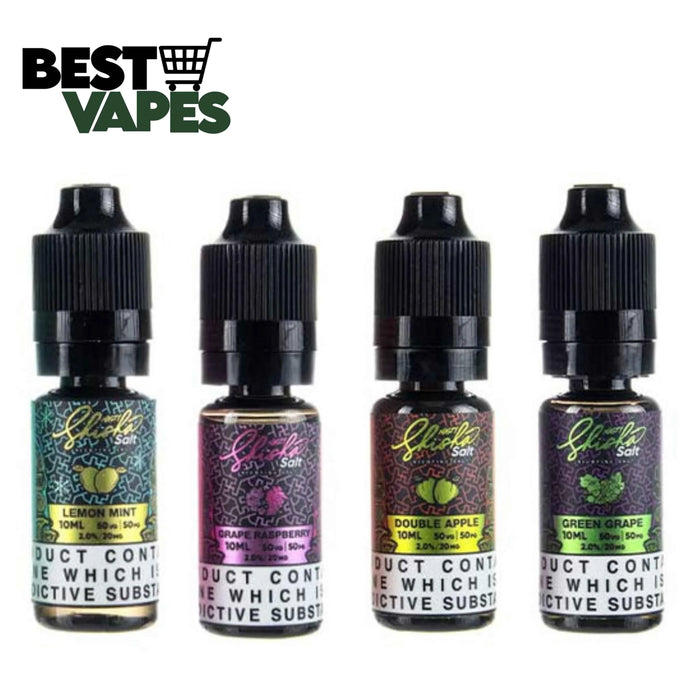 Nasty Shisha Salts Flavours