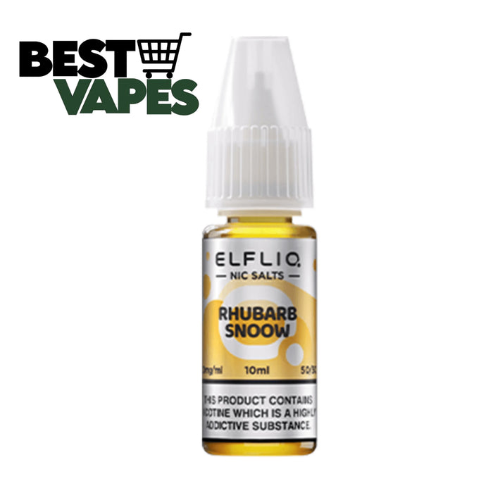Rhubarb Snoow Elf Bar Elfliq 10ml Nic Salt