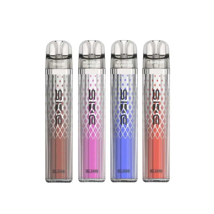 SKE CL2000 Pod Kit – Rechargeable Crystal Style Vape