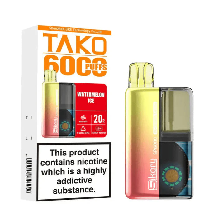 Sikary Tako SP6000 Puff Prefilled Pod Kit
