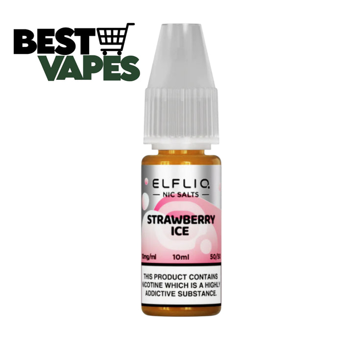 Strawberry Ice Elf Bar Elfliq 10ml Nic Salt