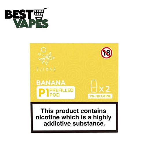 Banana Elf Bar Mate 500 PreFilled Pods P1 | Cheap Price