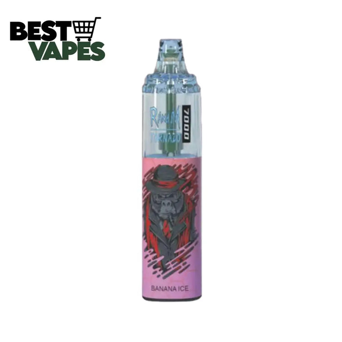 Banana Ice RandM Tornado 7000 Puffs Disposable Vape