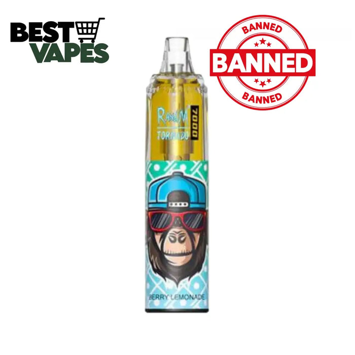Berry lemonade RandM Tornado 7000 Puffs Disposable Vape