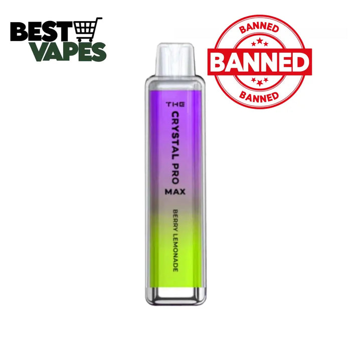 Berry Lemonade The Crystal Pro Max 4000 Puffs