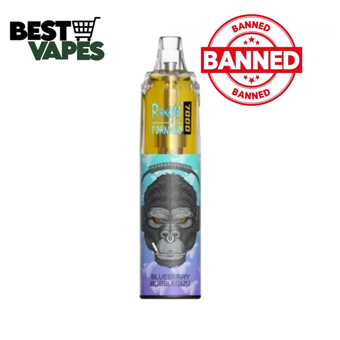 Blueberry bubblegum RandM Tornado 7000