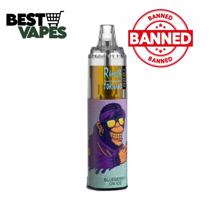 Blueberry On Ice RandM Tornado 7000