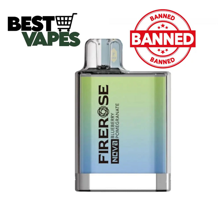 Blueberry Pomegranate Elux Firerose Nova 600 Puffs Electronic Cigarettes