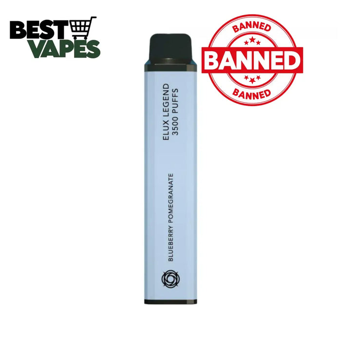 Blueberry Raspberry Pomegranate Elux Legend 3500 Puffs
