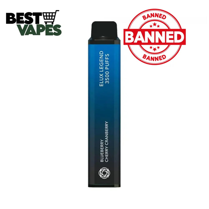 Blueberry Strawberry Blackberry Elux Legend 3500 Puffs