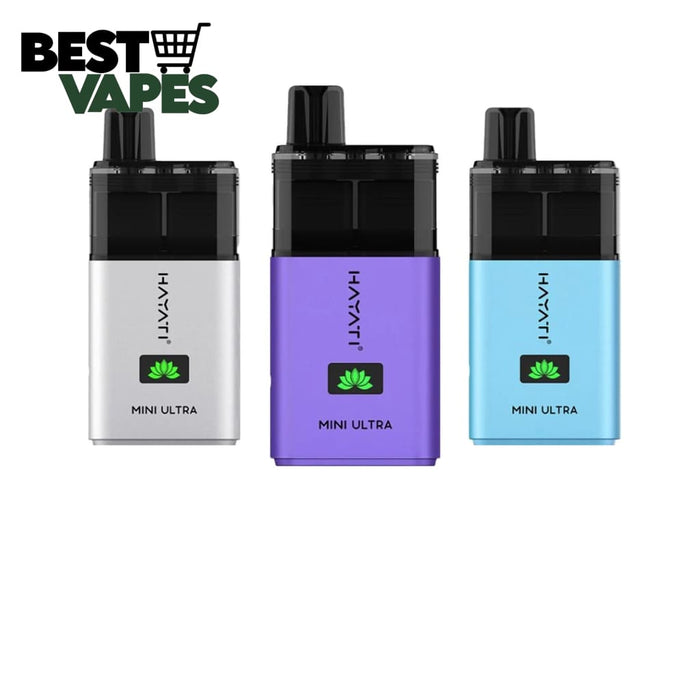 Box Of 10 Hayati Mini Ultra 1500 Pod Kit | Wholesale Price Electronic Cigarettes