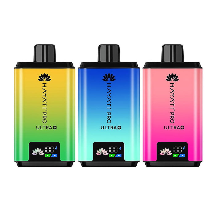 Box Of 10 Hayati Pro Ultra Plus 25000 Puffs Pod Vape Kit | Hayati Vapes Electronic Cigarettes