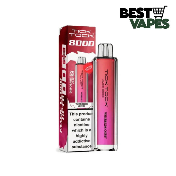 Box Of 10 Tick Tock Magic 8000 Puffs Prefilled Pod Kit | Best Wholesale Price Electronic Cigarettes