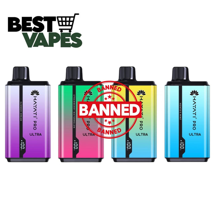 Box Of 10’s Hayati Pro Ultra 15000 + Puffs « Wholesale Price Crystal Ice / Icy Citrus