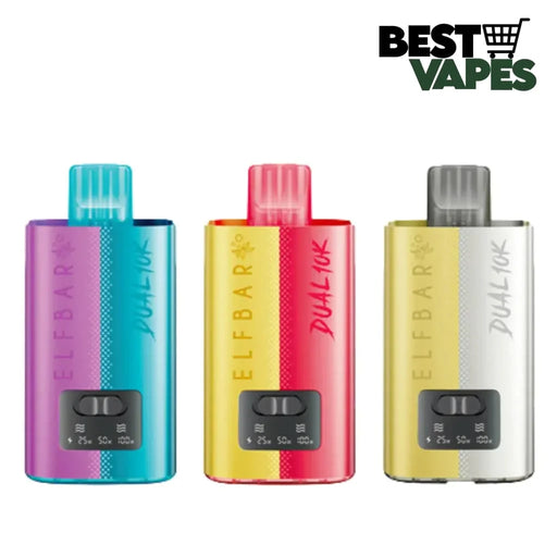 Elf Bar Dual 10K Puffs Disposable Pod Kit | Must Try Vape | Best Price