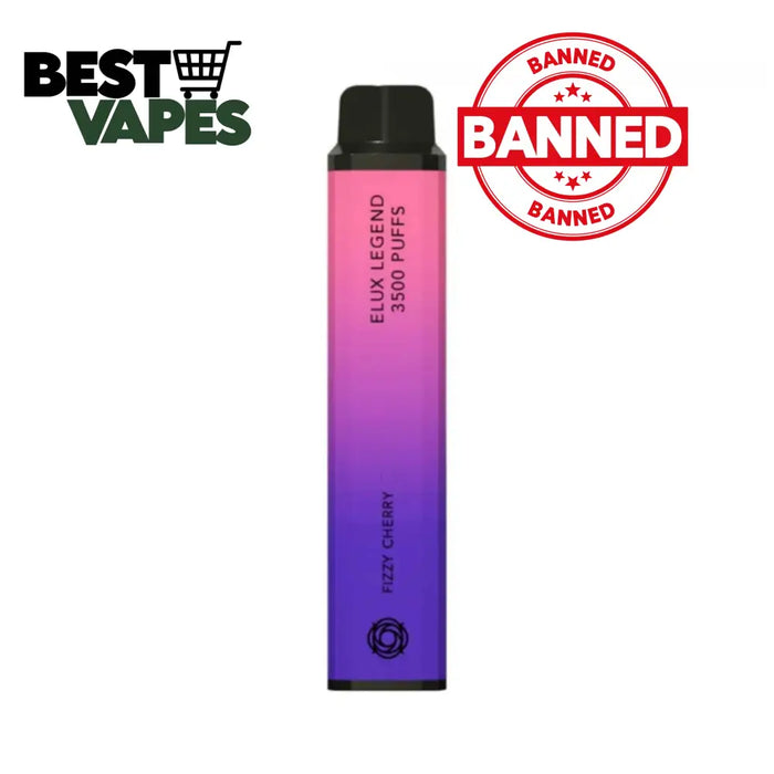 Fizzy Cherry Elux Legend 3500 Puffs
