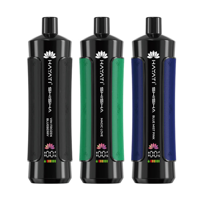 Box Of 10 Hayati Shisha 15000 Prefilled Vape || Best Price