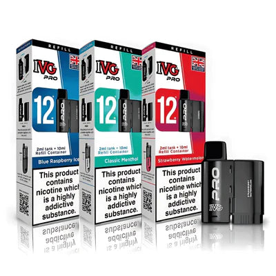 IVG Pro 12 Replacement Pods 5 for 25 Best Vapes IVG Pro 12 Replacement Pods 5 for 25 Best Vapes