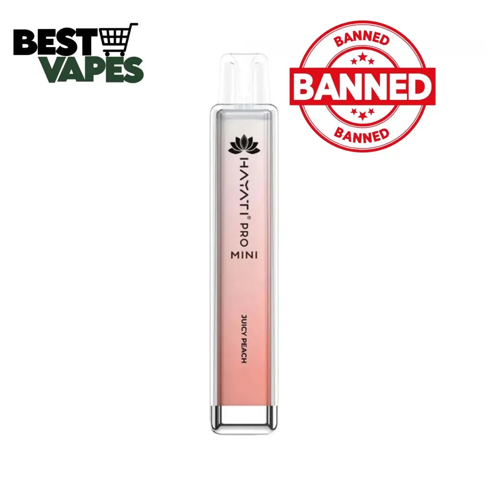 Juicy Peach Hayati® Pro Mini 600 Puffs
