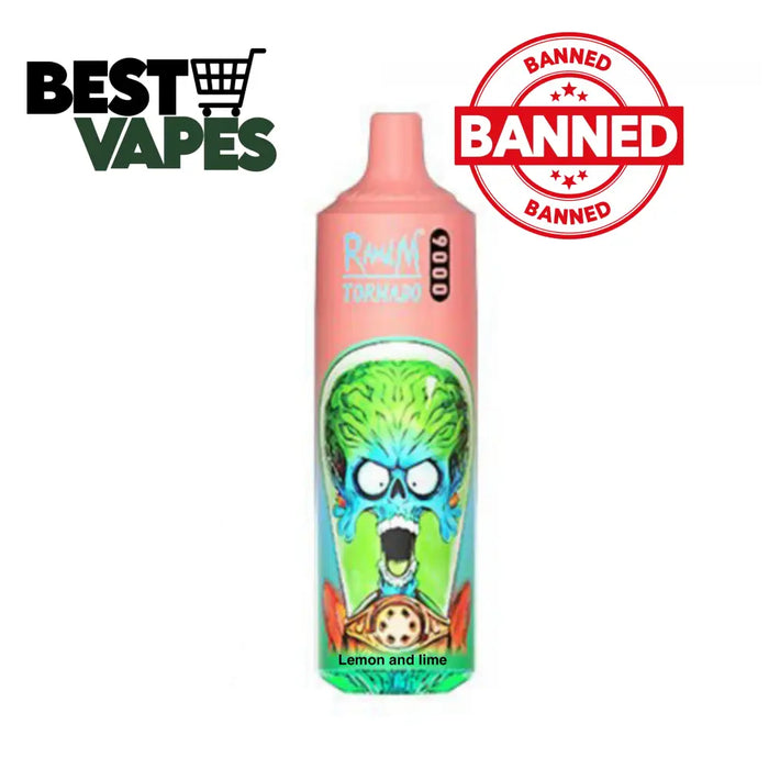 Lemon and Lime RandM Tornado 9000