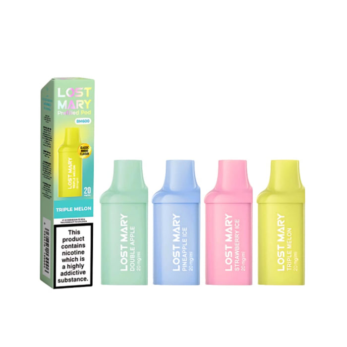 lost mary bm600 prefilled pod