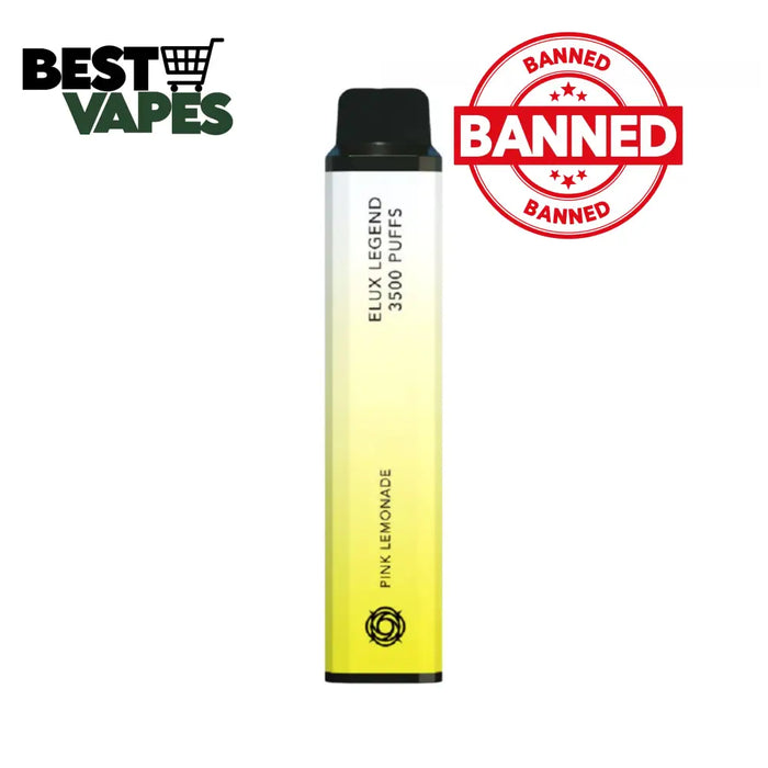 Pink Lemonade Elux Legend 3500 Puffs