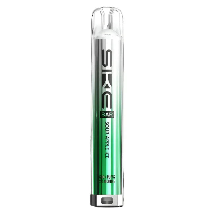 Sour Apple Ice SKE Bar 600 Compliant Prefilled Pod Kit