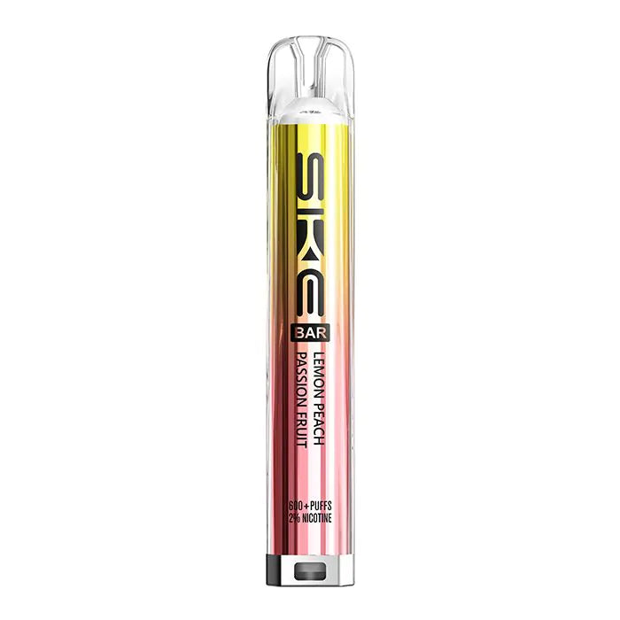 Lemon Peach Passion Fruit SKE Bar 600 Compliant Prefilled Pod Kit