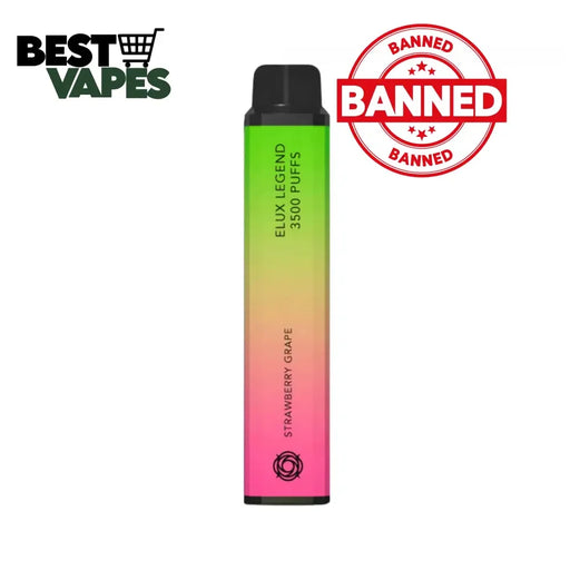 Strawberry Grape Elux Legend 3500 Puffs