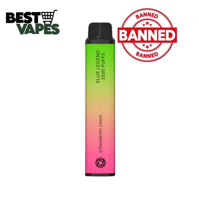 Strawberry Grape Elux Legend 3500 Puffs