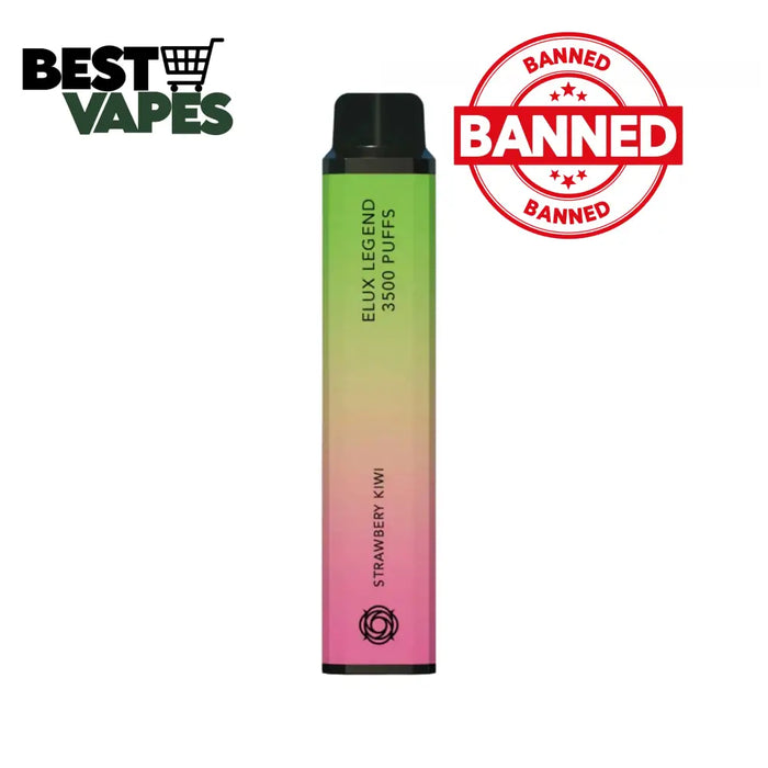 Strawberry Kiwi Elux Legend 3500 Puffs