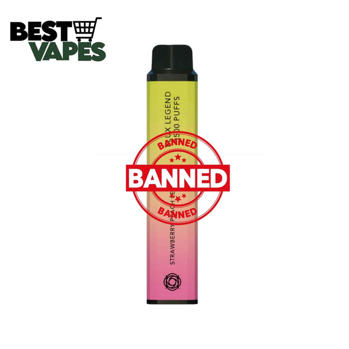 Strawberry Peach Lemon Elux Legend 3500 Puffs