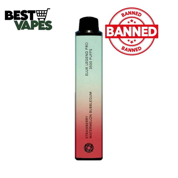 Strawberry Watermelon Bubblegum Elux Legend Pro 3500
