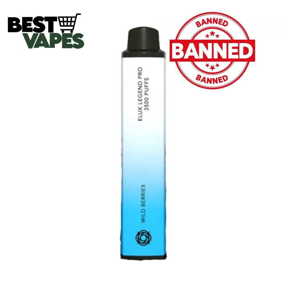 elux pro legend Wild Berry Elux Legend Pro 3500 Puffs Prefilled Vape — Best Vapes