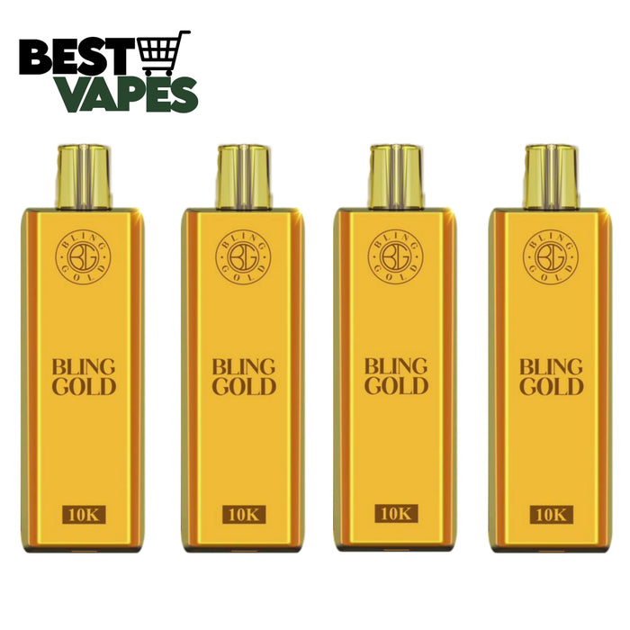 Gold Bling 10000 Puffs Disposable Vape | 10.99£ Only - Best Vapes