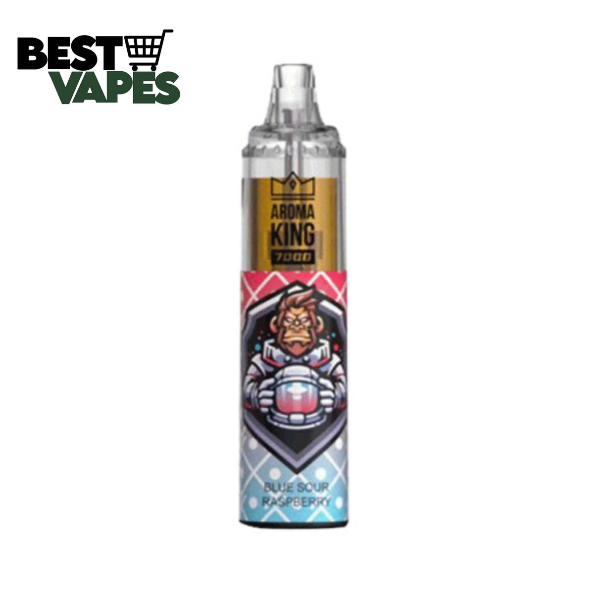 Blue Sour Raspberry Aroma King 7000 Puffs Prefilled Vape | Multi-Buy ...