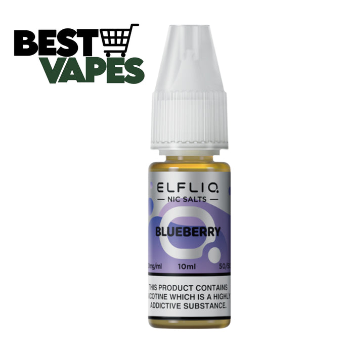 Blueberry Elf Bar Elfliq 10ml Nic Salt