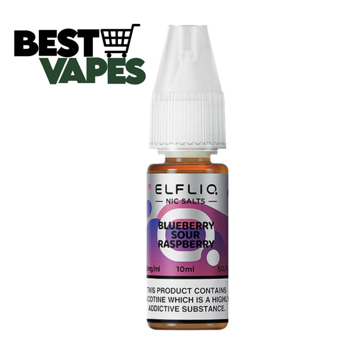 Blueberry Sour Raspberry Elfliq 10ml Nic Salt
