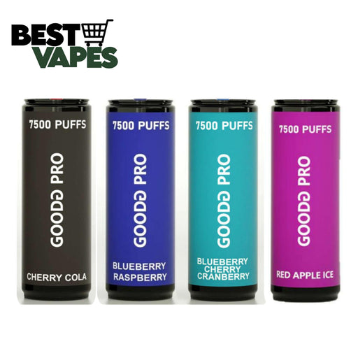 Box Of 10 GoodG Pro 7500 Puffs