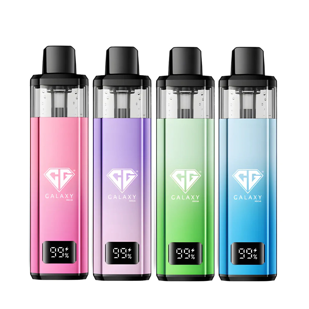 Box of 5 & 10 Crystal Galaxy Focus 1-6000 puffs