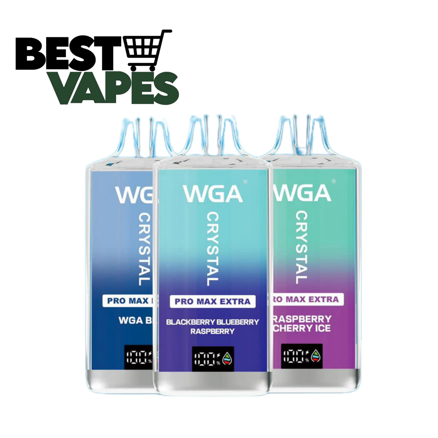 Crystal Pro Max Extra 15000 Puffs Digital Display By WGA | 11.99£ Only ...