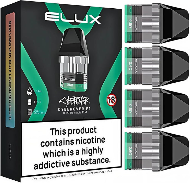 EluxCyberoverP1RefillableReplacementPods